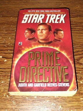 Star Trek - Prime Directive Paperback book (1991)